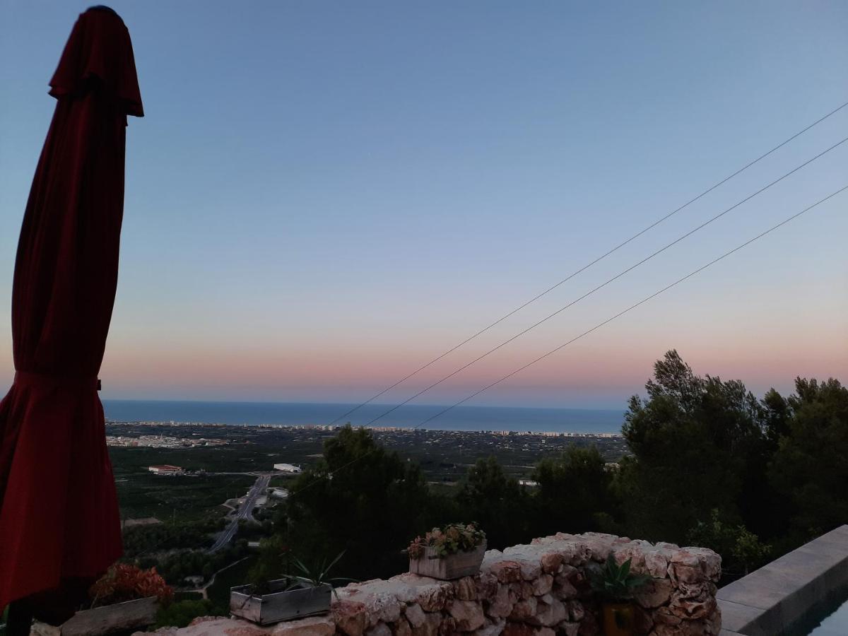 Gaudir La Mar - Casa En Tossal Gros La Font D'En Carros Villa Castillo del Reboller Buitenkant foto